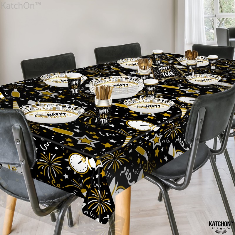 KatchOn, 176 Pieces New Years Eve Dinnerware Set - 25