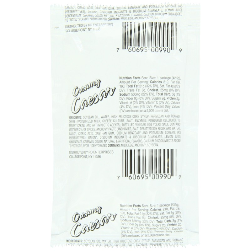 Chef's Quality Dressing, Creamy Caesar, 5.6 Pound