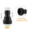 Hose Coupling 3/4 Inch Hose Connection Tap Adapter Garden Hose