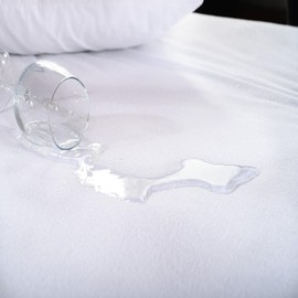 100% Waterproof Mattress Protector, Fitted Mattress Cotton Terry Cover Deep Pocket Elastic Fits Up to 21 Inches (Full XL)