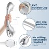 Daren Medical Shower Grab Bar 2 PCS Suction Grab Bars