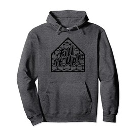 Baseball Softball Pitcher Fill it Up Pitching Coach Gifts Pullover Hoodie
