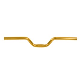 Road Handlebar Comfortable Fixed Gear Handlebar M Aluminum Alloy Riser (Gold)