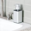 InterDesign Metro Ultra Rustproof Aluminum Soap Dispenser Pump for Kitchen