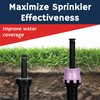 K-IT 1.5 Inch Pop-Up Riser Extension Purple 2 Pack, No-Dig