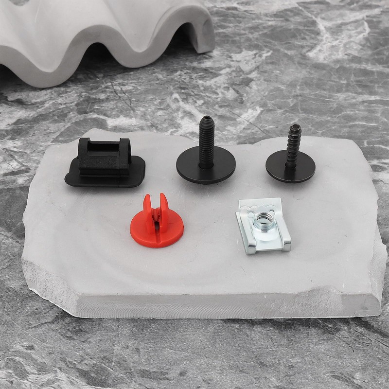 VGOL 18pcs Engine Under Tray Splash Guad Mounting Package 31391440
