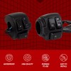 Dreamizer 1"25mm Motorcycle Handlebar Control Switch With Wiring Harness For