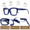 3 Pack Readers for Women Oprah Style Square Reading Glasses
