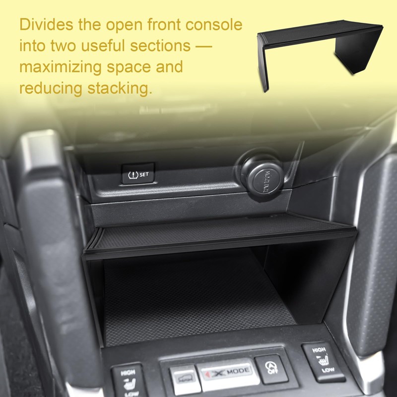 X-TKER Center Console Organizer Shelf Compatible with Subaru Forester 2013
