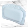 BUGUUYO PVC Bath Pillow Suction Cup Spa Bathtub Cushion for