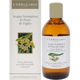 L'Erbolario Aromatic Linden Flower Water - Alcohol-Free Moisturizer For Sensitive And Delicate Skin - Gently Removes Impurities - Leaves Skin With A Pleasant Sensation Of Freshness - 6.7 Oz Toner