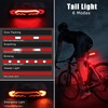 WSDCAM Smart Bike Tail Light with Turn Signals and Rear