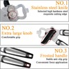 2PCS Can Opener Manual and Jar Opener for Weak Hands