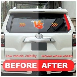 LED Rear Trunk Tail lights For Toyota 4Runner 2010-2023 Rear Pillar Brake Light Lamp Assembly,Play&Plug (Pillar Brake Led)