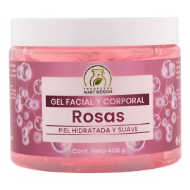 Gel de Extracto de Rosas Hidratación Y Suavidad 400 Gr