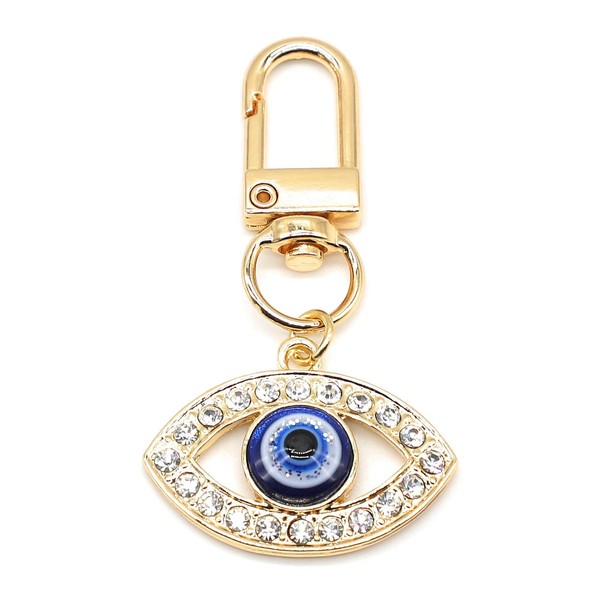 Jasimkiss Evil Eye Keychain Car Key Ring Bag Purse Good