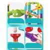 Roll Ball Track Building Blocks Colorful Stereoscopic Maze Stacking Toys