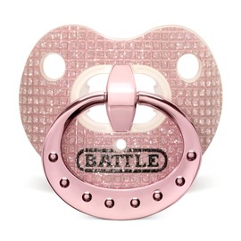 Battle Protector Bucal Deportivo Binky Oxygen para Fútbol, Correa Desmontable, Máxima Transpirabilidad, Funciona con Aparatos Ortopédicos Y No Requiere Ebullición. Talla Única Diamante Rosa