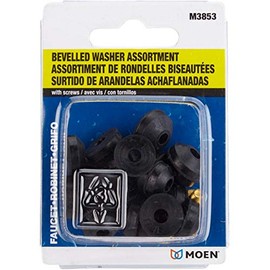 Bevelled Faucet Washers - Assorted Sizes, 20 Pack