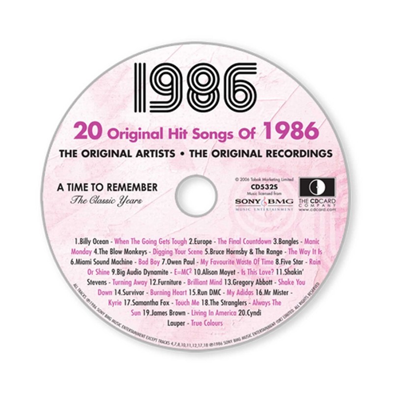 The Classic Years 1986