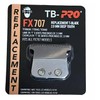 TB-PRO Fx707 Silver Replacement T-Blade 2.0 MM Deep Tooth Titanium