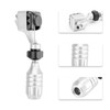 Rotary Tattoo Machine Kit Complete Professional Red Power Supply Silver