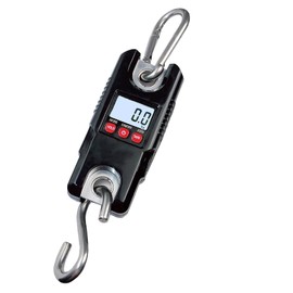 Kytree Fish Scales Digital Weight 660lb/300kg, Handheld Mini Crane Scale Hanging with LCD Display & Hooks for Luggage Farm Hunting Fishing Outdoor