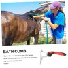 BESPORTBLE Horse Hair Grooming Rake Durable Cleaning Comb for Pet