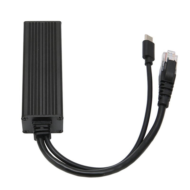 POE Splitter Metal Shell Design 5V 2.5A Type C Interface