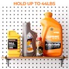 INCLY 8 Pack 6" Pegboard Shelf Hooks, 1/4" Peg Board