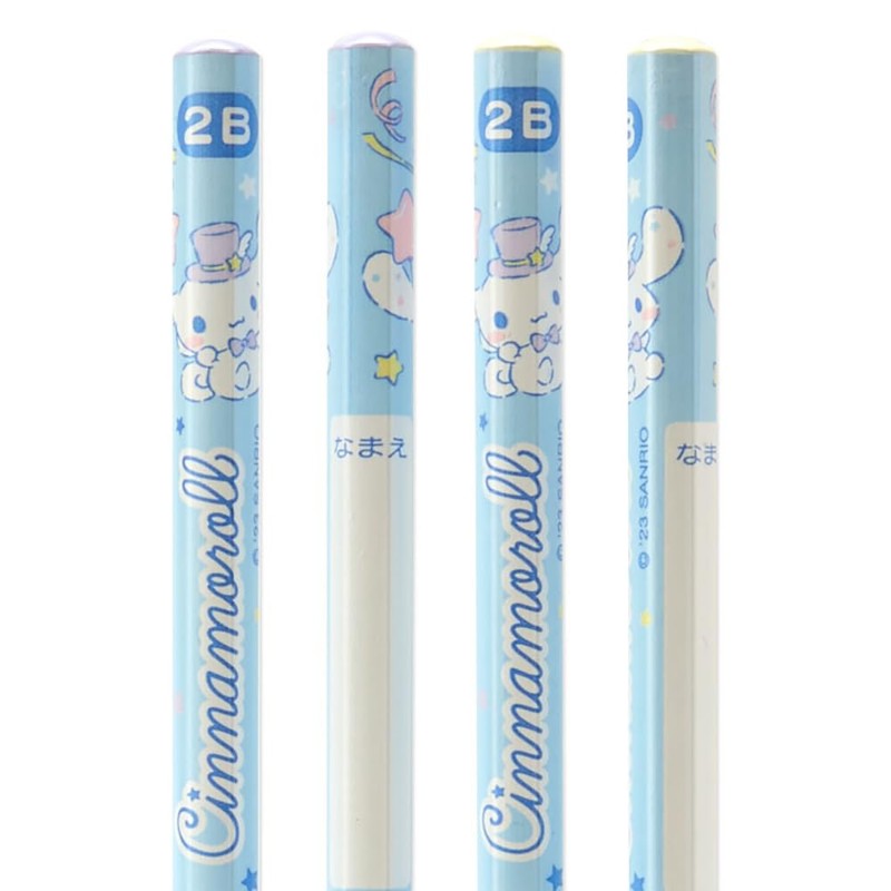 サンリオ 鉛筆パック 2B シナモロール シナモン Cinnamoroll 0.8×0.8×17.6cm キッズ学習文具 キャラクター 566179