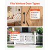 VEVOR Barn Door Handle, 12.6 in Rustic Fence Gate Handle,