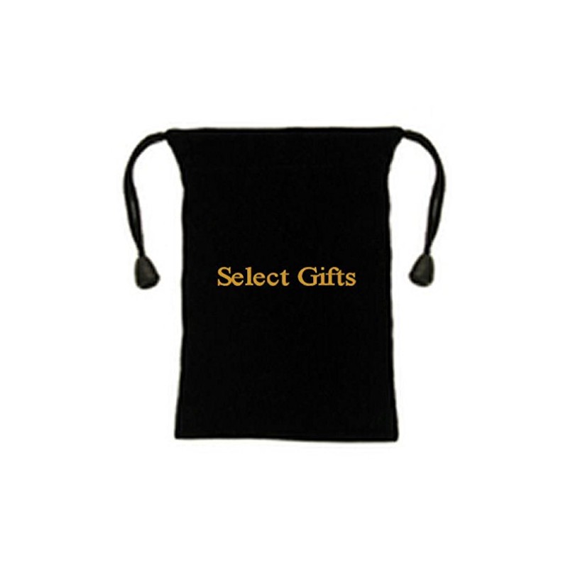 Select Gifts America Flag Leather Luggage Tag Steel Engraved Text