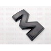 Auto For Front GMC Matte Black OVERLAY Emblem Badge Fit