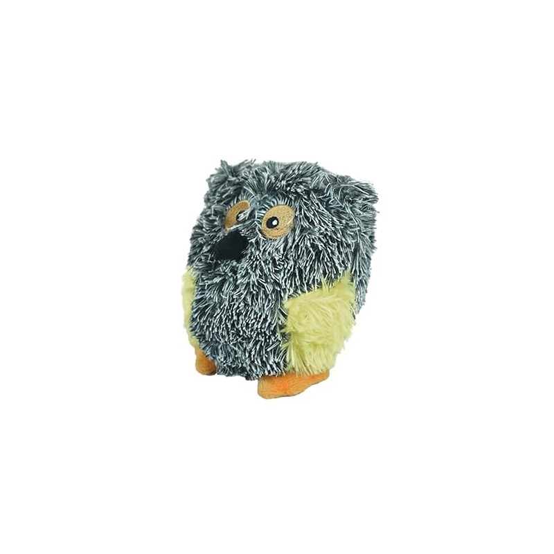Fancy Pets Juguete para Perros de Peluche Buho Barrigón Buddies