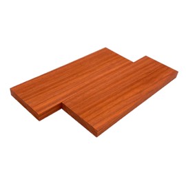 Padauk Lumber Board - 3/4" x 4" (2 Pcs) (3/4" x 4" x 18")