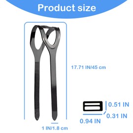 57lilina 1Pcs Universal Silicone Replacement Scuba Mask Strap, Black Dive Mask Strap, Swimming Goggles Glasses Head Band Parts Accessories for Diving Swim Snorkel