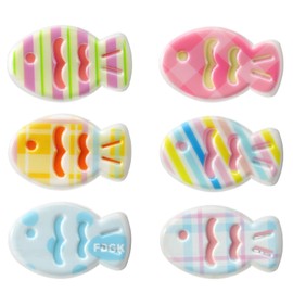 6 PCS Fish Hair Clips, Fun Hair Clip Cute Animal Barrettes Kawaii Cutecore Hairclips for Women Girls Decorations
