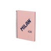 MILAN® A5 Hardcover Notebook - 7mm Lined Paper - 80