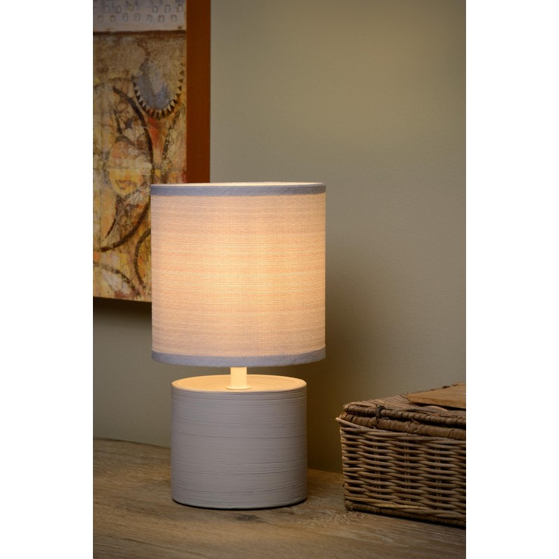 Lucide Greasby, Ceramic, Grey, 1 x 1 x 26 cm,