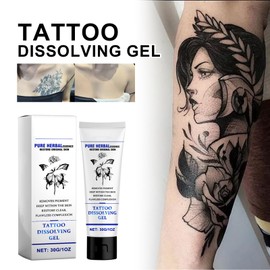 Moisturizing care cream Tattoo Entferner Creme, Tätowierungen Verblassende Creme Anti-Tattoo-Druckcreme Zur Tattooentfernung Schmerzfreie Reinigung Der Haut-Tätowierung, Effektive Entfernung