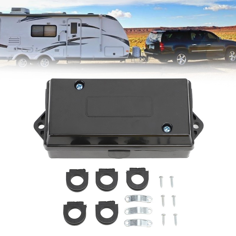 7 Way Electrical Trailer Junction Box Weatherproof 7 Gang Trailer