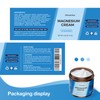 Natural Topical Magnesium Cream for Sleep,Nighttime Magnesium Lotion for Pain