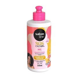Salon Line Salon Line Tratamento Cachos Intensos - Creme de Mel para Pentear 300 Ml (10.14 Fl Oz)