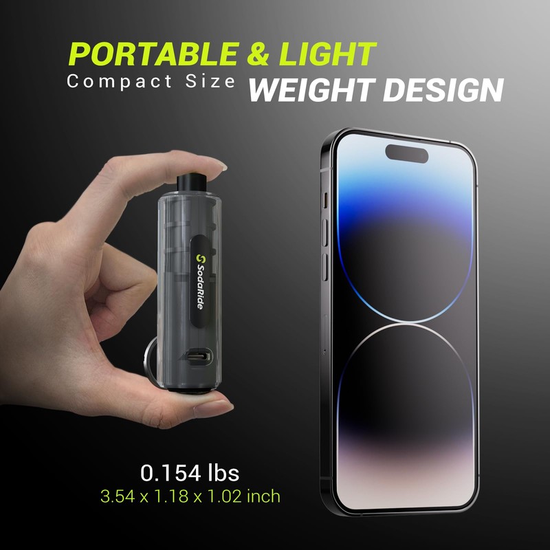 SodaRide Window Breaker Seatbelt Cutter with Flashlight,2 in 1 Car