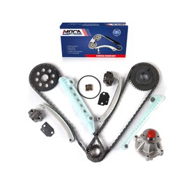 MOCA Timing Chain Kit & Water Pump Kit Compatible with 2002-2005 for Mercury Mountaineer & for Ford Explorer 4.6L V8 SOHC
