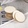 Winomo 100 x Wooden Discs Log for DIY Craft Wedding Mittelstücke