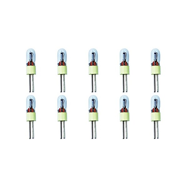 Pack of 10 Bulbs 3A001 for 1-Cell Maglite, 1.35 V, 0.43 W