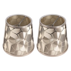 2PCS Drum Lamp Shade E14 PVC Modern Decorative Small Barrel Lampshade Cover for Table Wall Ceiling Lamp