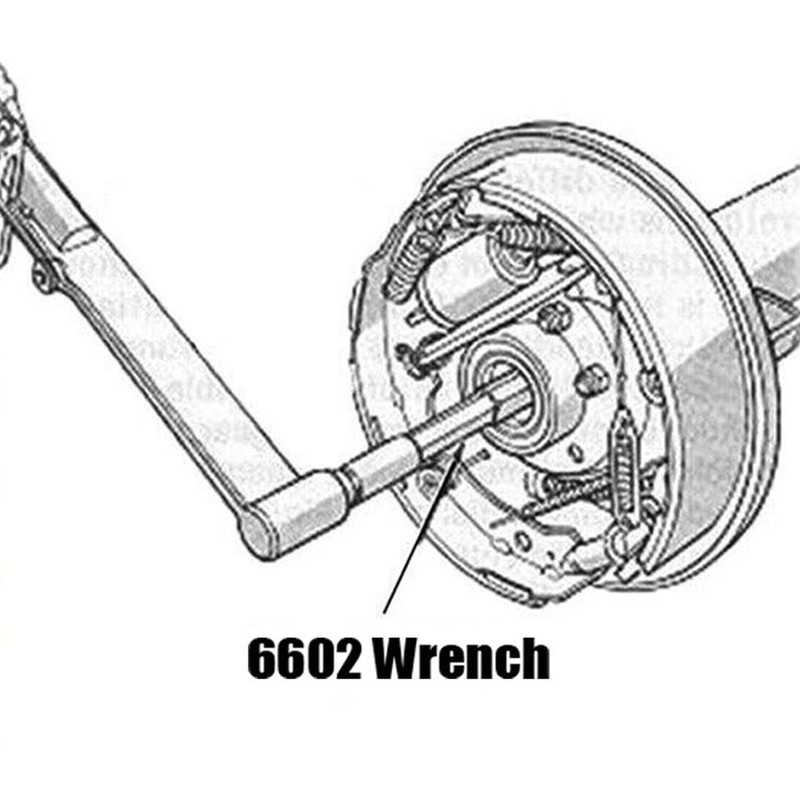 6602 Differential Deflecting Bearing Preload Wrench Compatible for Chrysler/Dodge Vehicles